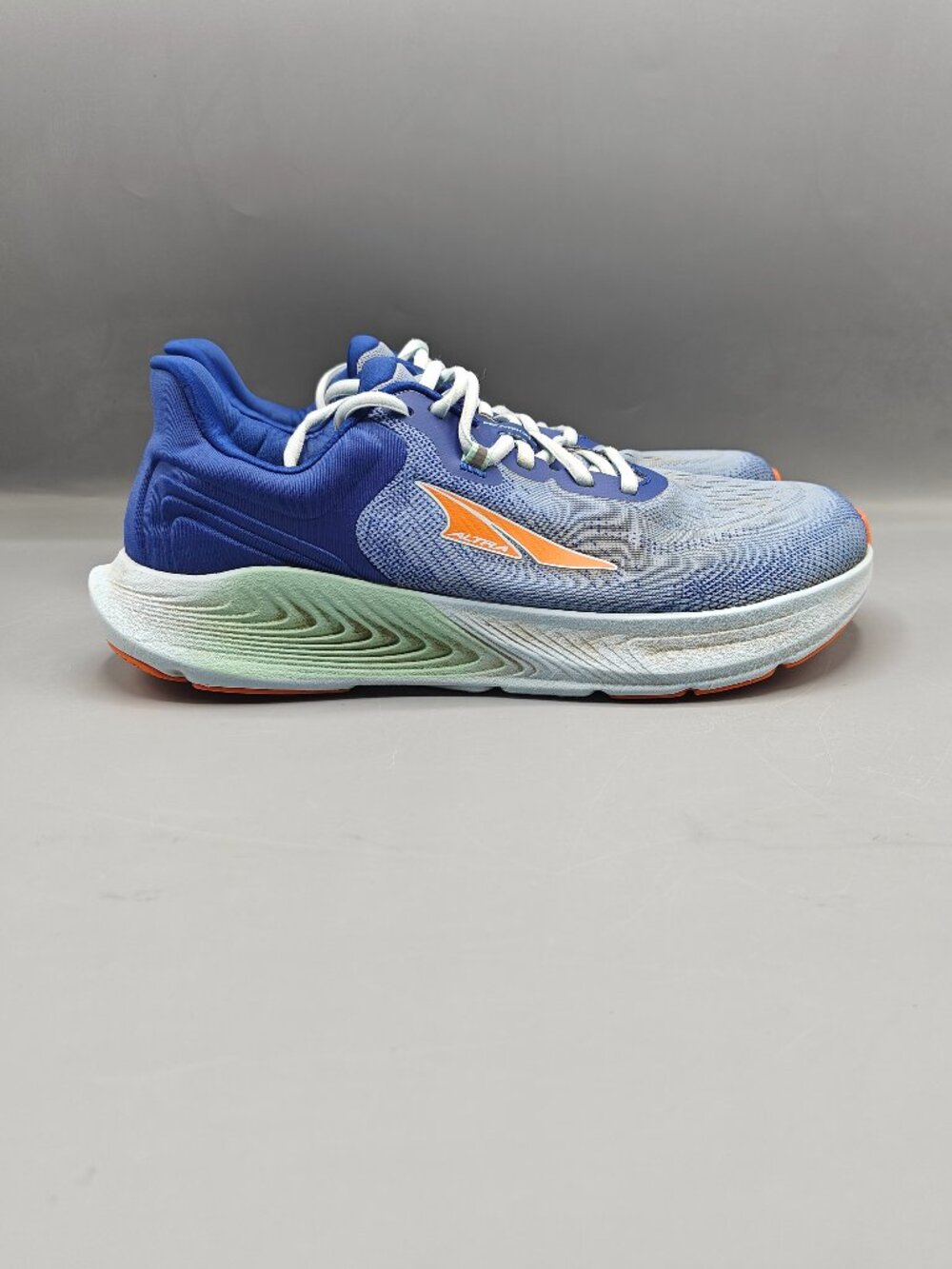 Altra Provision 8 Women's 9 Blue Running Shoes Zero Drop Footshape Pre Owned